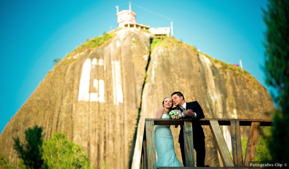 El matrimonio de Felipe y María cristina en Guatapé, Antioquia