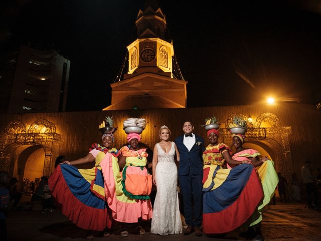 El matrimonio de Daclin y Melody en Cartagena, Bolívar 40