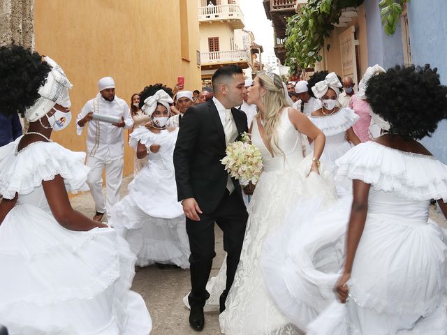 El matrimonio de Francisco y Johanna en Cartagena, Bolívar 20