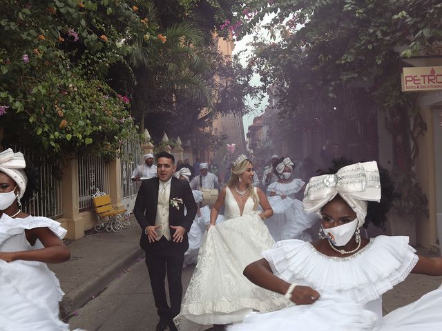 El matrimonio de Francisco y Johanna en Cartagena, Bolívar 21
