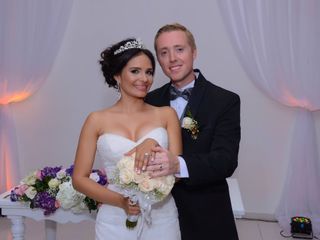 El matrimonio de Luz María y James