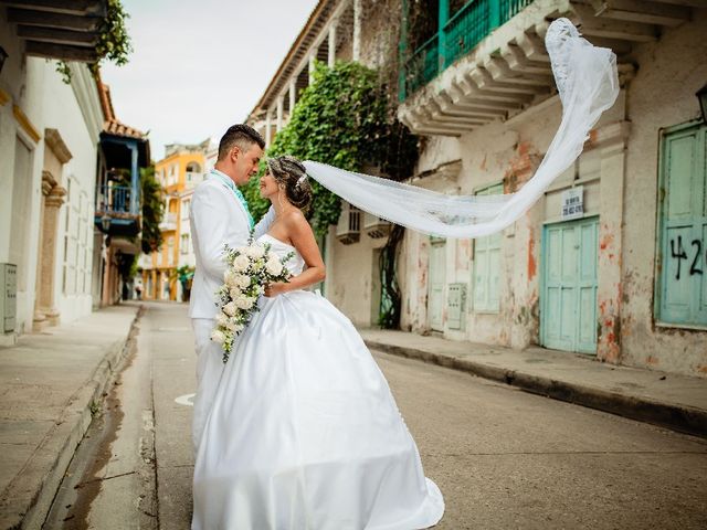 El matrimonio de Jhon Gonzalez  y Andrea Londoño  en Cartagena, Bolívar 7