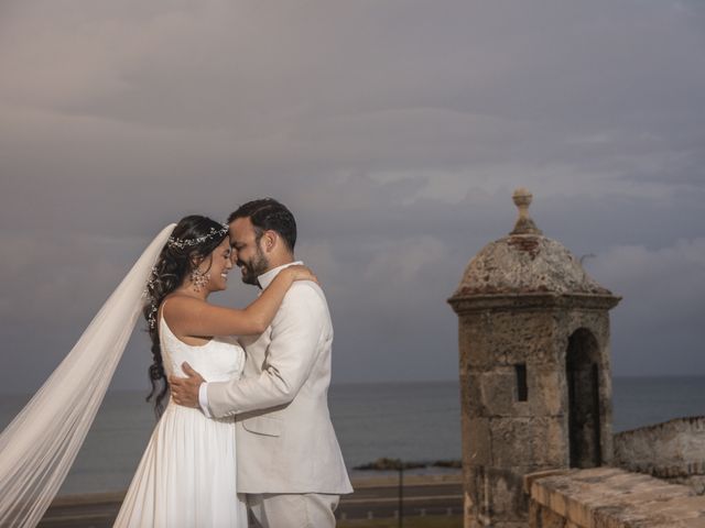 El matrimonio de Esteban y Camila en Cartagena, Bolívar 41
