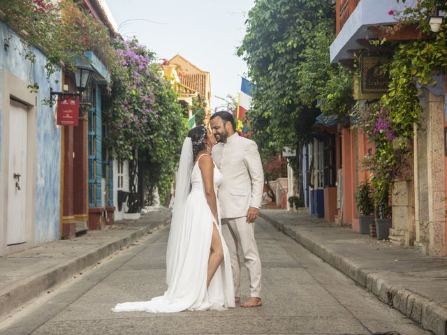 El matrimonio de Esteban y Camila en Cartagena, Bolívar 51