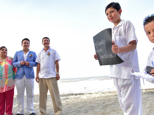 El matrimonio de Diego y Monica en Santa Marta, Magdalena 5