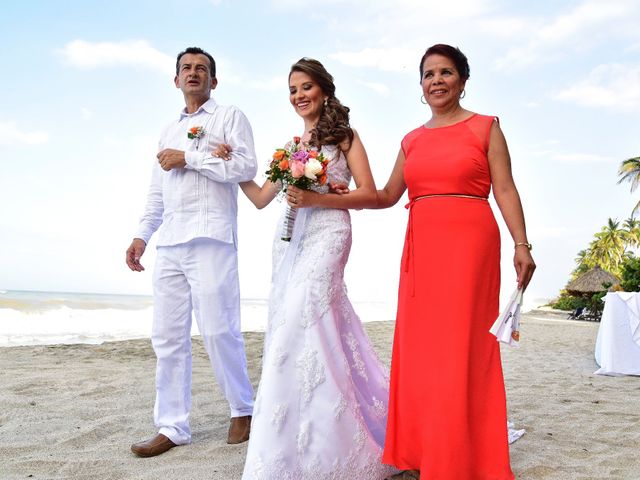 El matrimonio de Diego y Monica en Santa Marta, Magdalena 6