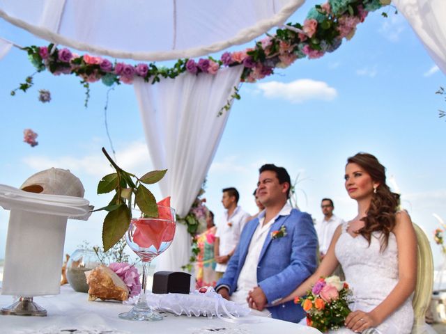 El matrimonio de Diego y Monica en Santa Marta, Magdalena 8