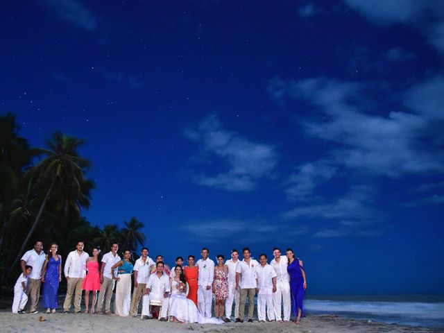 El matrimonio de Diego y Monica en Santa Marta, Magdalena 33