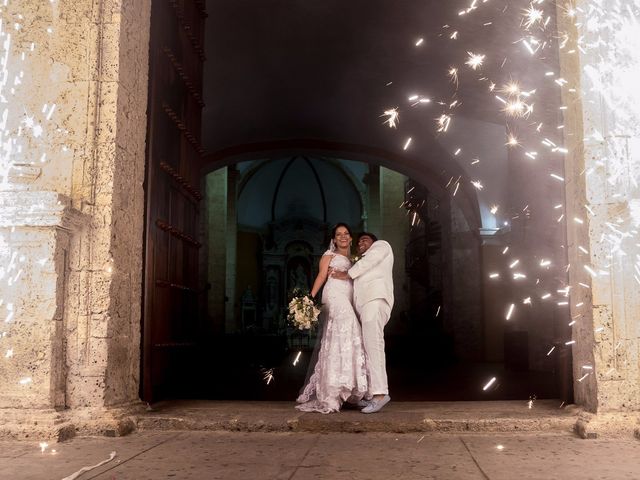 El matrimonio de Vicente y Mary Lourdez en Cartagena, Bolívar 143