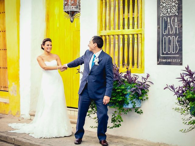 El matrimonio de Juan y Tania en Cartagena, Bolívar 28