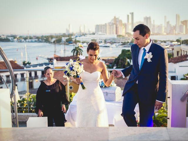 El matrimonio de Juan y Tania en Cartagena, Bolívar 34