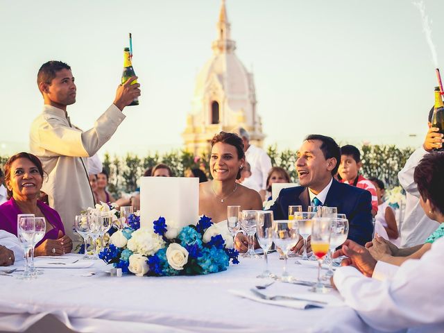 El matrimonio de Juan y Tania en Cartagena, Bolívar 35