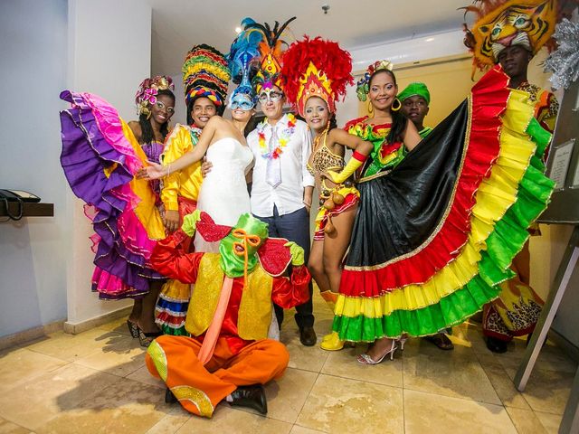 El matrimonio de Juan y Tania en Cartagena, Bolívar 41