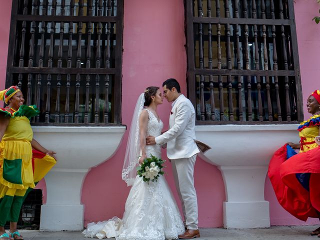 El matrimonio de Juan David y Natalia en Cartagena, Bolívar 23