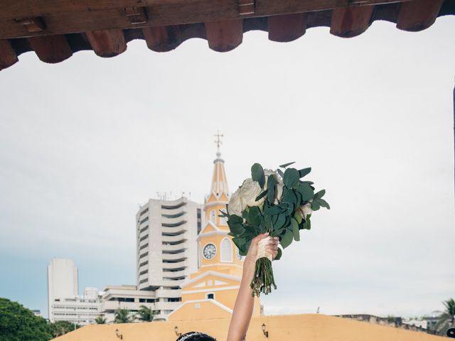 El matrimonio de Juan y Vale en Cartagena, Bolívar 10