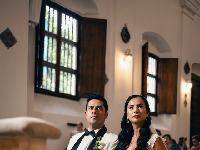 El matrimonio de Juan y Vale en Cartagena, Bolívar 14