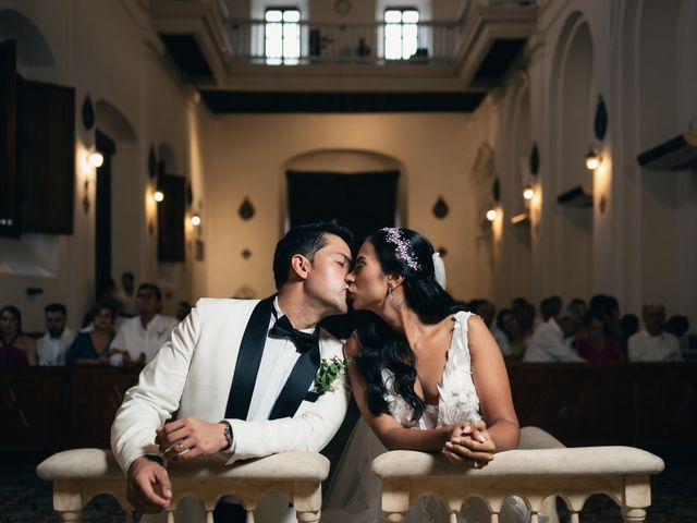 El matrimonio de Juan y Vale en Cartagena, Bolívar 17