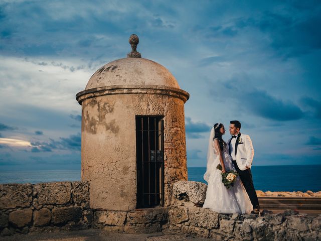 El matrimonio de Juan y Vale en Cartagena, Bolívar 27