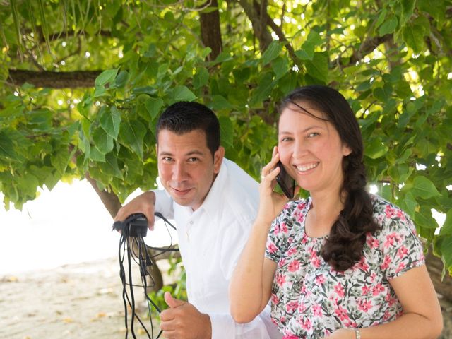 El matrimonio de Kelly y Dreiser en San Andrés, Archipiélago de San Andrés 9