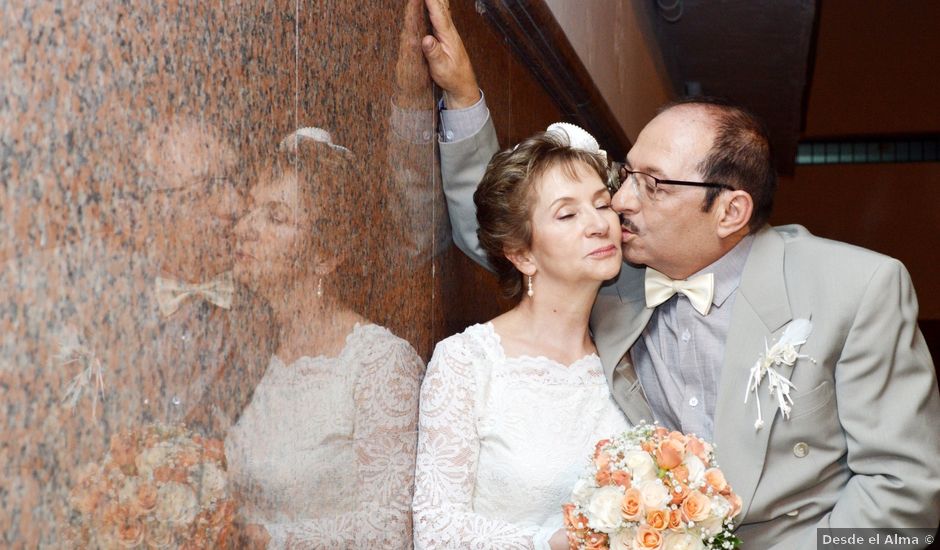 El matrimonio de Jaime y Amparo en Medellín, Antioquia
