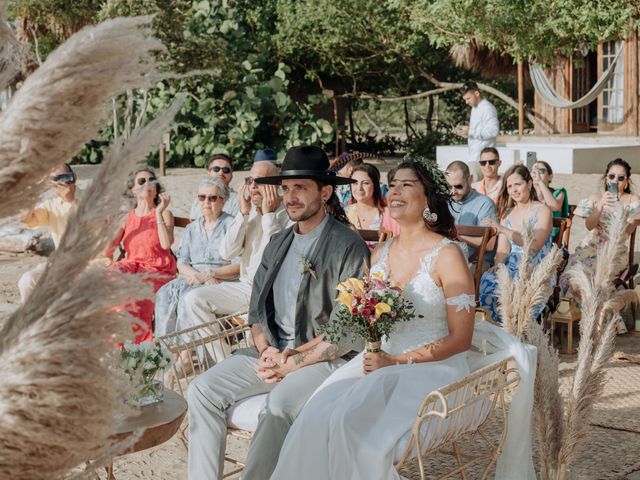 El matrimonio de Cata y Mauro en Dibulla, La Guajira 1