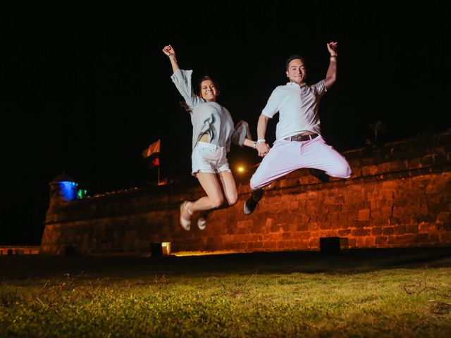 El matrimonio de Andrés y Lina en Cartagena, Bolívar 11