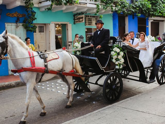 El matrimonio de Andrés y Lina en Cartagena, Bolívar 7