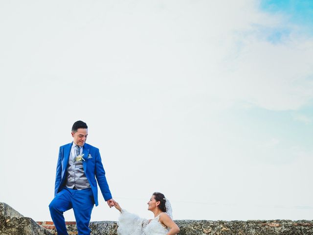 El matrimonio de Andrés y Lina en Cartagena, Bolívar 4