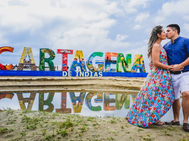 El matrimonio de Fabián y Zaira en Cartagena, Bolívar 7