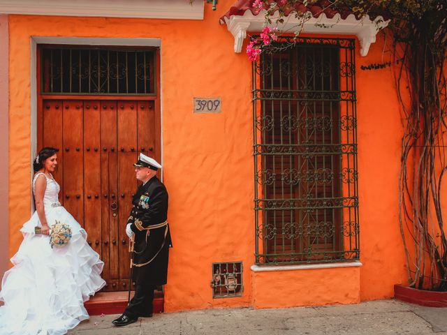 El matrimonio de Andrés y Carolina en Cartagena, Bolívar 1