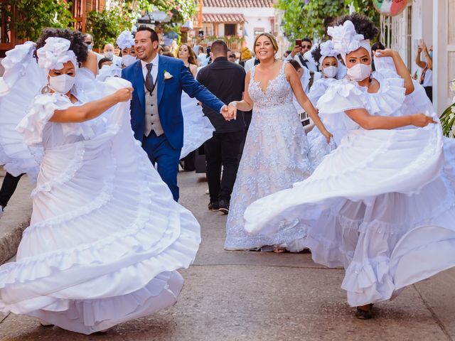 El matrimonio de Daniel  y Zamira  en Cartagena, Bolívar 8