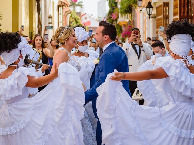 El matrimonio de Daniel  y Zamira  en Cartagena, Bolívar 9