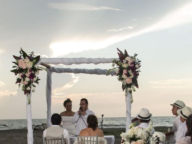 El matrimonio de Wilson y Monica en Cartagena, Bolívar 6