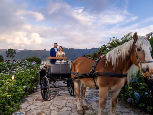 El matrimonio de Paula y Camilo en Subachoque, Cundinamarca 41