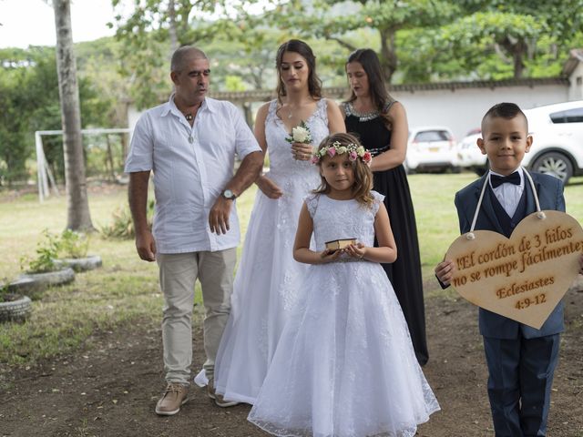 El matrimonio de Vanesa y Edison en Vijes, Valle del Cauca 41