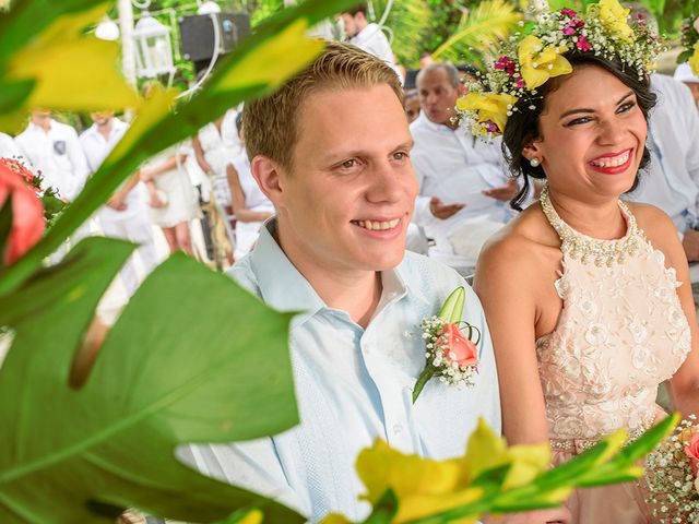 El matrimonio de Sandra y Olivier en Cartagena, Bolívar 21