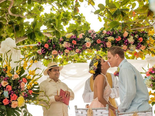 El matrimonio de Sandra y Olivier en Cartagena, Bolívar 24