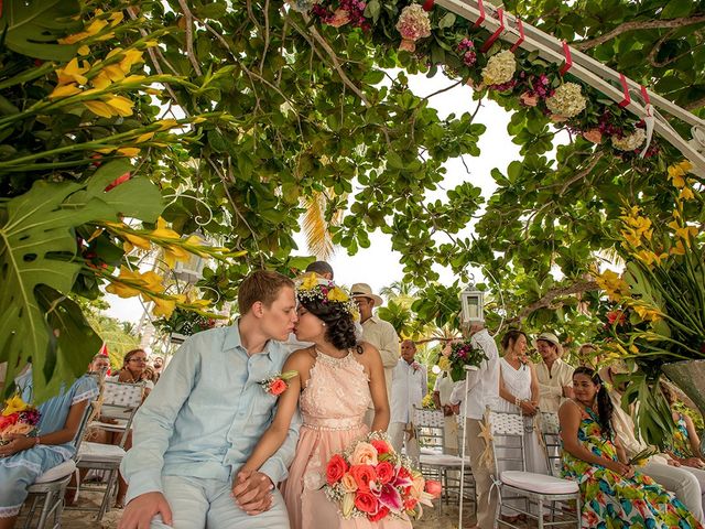 El matrimonio de Sandra y Olivier en Cartagena, Bolívar 28