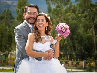 El matrimonio de Angela y Leandro