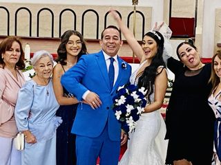 El matrimonio de César Enrique  y Cindy Daniela