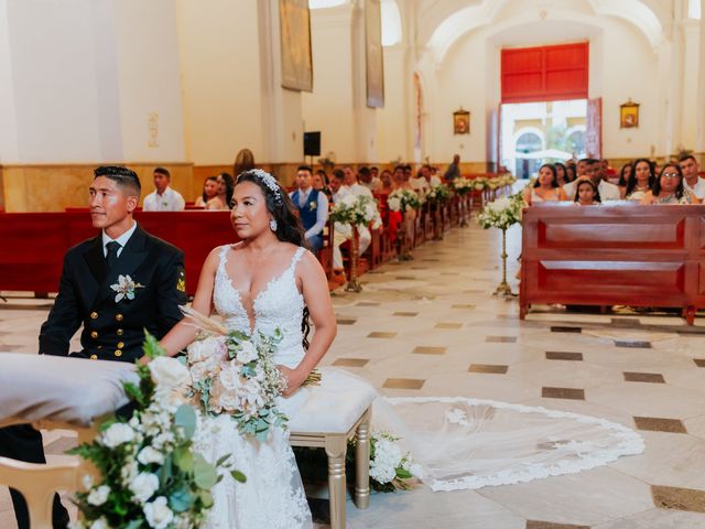 El matrimonio de Willian y Valeria en Cartagena, Bolívar 46