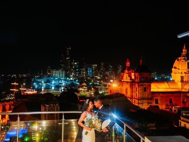 El matrimonio de Willian y Valeria en Cartagena, Bolívar 76