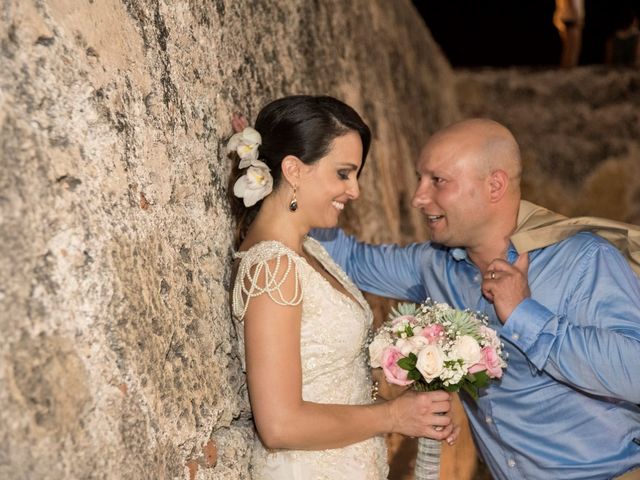 El matrimonio de Danny y Jessica en Cartagena, Bolívar 34