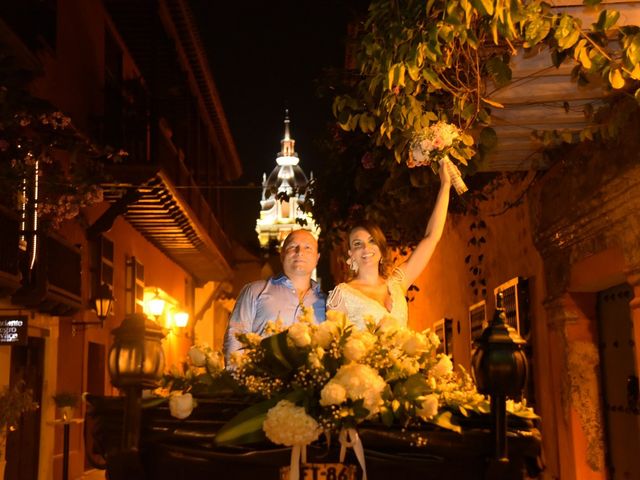 El matrimonio de Danny y Jessica en Cartagena, Bolívar 36