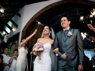 El matrimonio de Melissa y Andrés