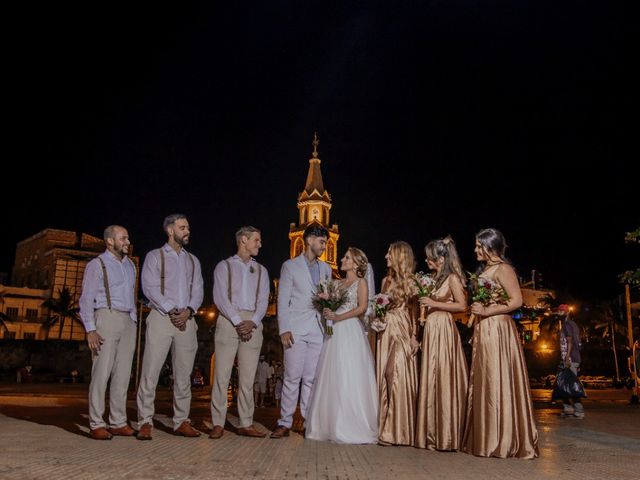 El matrimonio de Carlos y Valentina en Cartagena, Bolívar 14