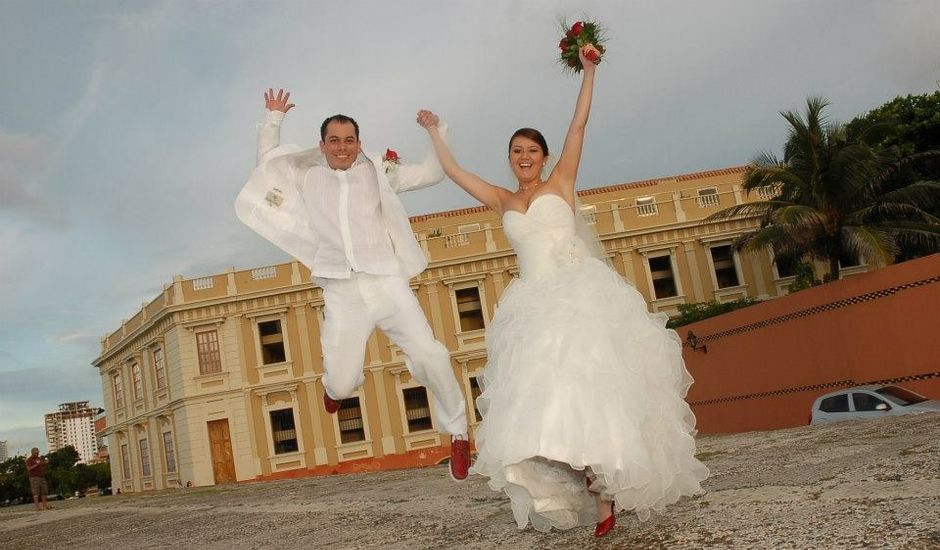 El matrimonio de Elkin y Lida en Cartagena, Bolívar