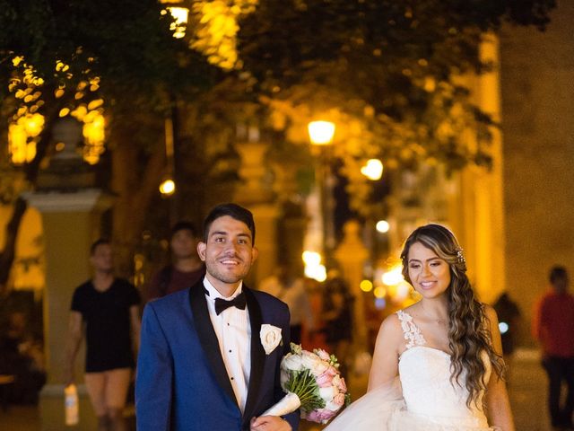 El matrimonio de Andrés  y Juliana en Cartagena, Bolívar 25