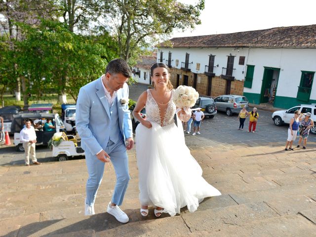 El matrimonio de Felipe y Maria en Barichara, Santander 31