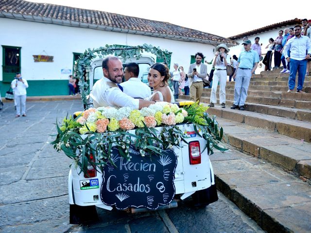 El matrimonio de Felipe y Maria en Barichara, Santander 69